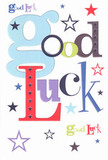 Bringing the energetic optimism of Shadwell to life, this good luck card practically dances with encouragement. The classic phrase is rendered in sweeping, oversized fonts-pastel blues entwined with fiery reds, lush moss greens, and opulent purples, as if a skilled florist composed each element for impact. Dotted across the pristine white surface are whimsical stars in navy, soft lavender, and zesty lime, their playfulness suggesting the limitless possibilities of a city night viewed from Shadwell Basin. The card feels elegant to the touch, hinting at the same tactile satisfaction as thick, quality cardstock used for boutique floral arrangements. It's offered as a gesture of unwavering belief-slipped into the hands of a friend starting a new venture on Commercial Road, or wishing a loved one luck for exams at a nearby college. Above all, it embodies the unspoken magic of genuine local encouragement, sent straight from the heart of Shadwell, where hope and kindness always find a home.